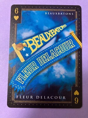 Harry Potter Tully's Coffee Promo Beauxbatons Fleur Delacour 6 of Heart Japanese - Image 1 of 4