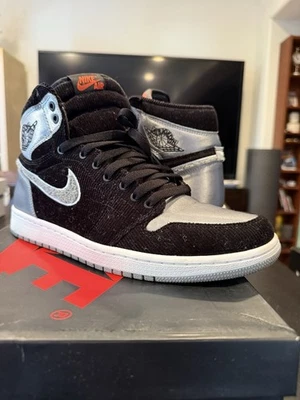 Talla 10 - Aleali May x Air Jordan 1 Retro OG High Satin Shadow Foto 1 de 4