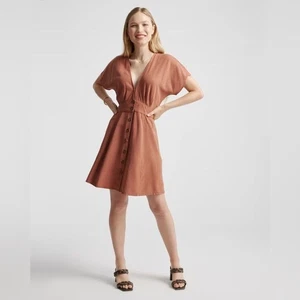 Quince Vintage Wash Lyocell Dress size Small - Picture 1 of 11