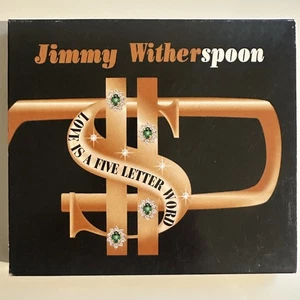 JIMMY WITHERSPOON LOVE IS A FIVE LETTER WORD CD - Imagen 1 de 2