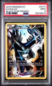 2015 POKEMON XY BLACK STAR PROMO DIALGA #XY77 PSA 9 MINT #109198416 - Picture 1 of 2