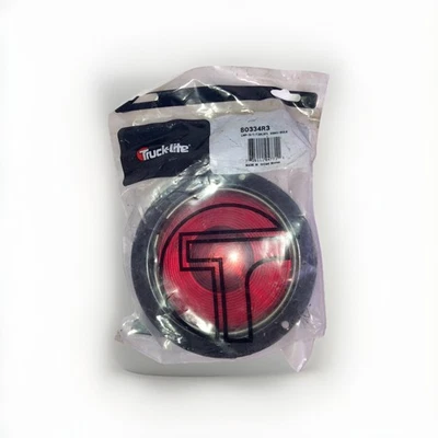 Truck-Lite 80334R 4" Rojo Redondo Luz Roja | Parada Incandescente Girar Cola Foto 1 de 4