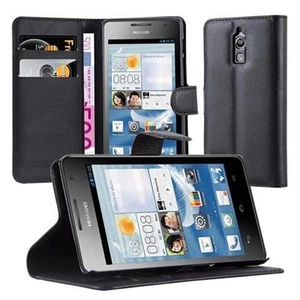 Hülle für Huawei ASCEND G526 Schutz Book Wallet Handy Cover Magnet - Bild 1 von 6