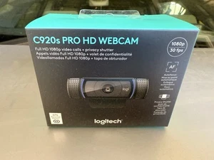 Kamera internetowa Logitech C920s Pro HD ~ 1080p połączenia wideo + migawka prywatności NOWA - Zdjęcie 1 z 14