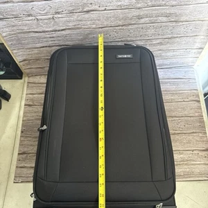 Samsonite Saire LTE Softside Bagaglio Espandibile con Ruote Girevoli, Nero - Foto 1 di 5