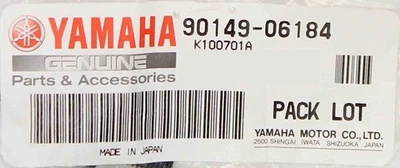 Yamaha Special Shape Screw Part Number - 90149-06184-00 - Imagem 1 de 3