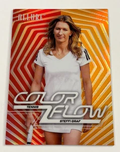 Tarjeta de flujo Steffi Graf 2025 UD Allure SE rojo naranja color /399 - Imagen 1 de 1