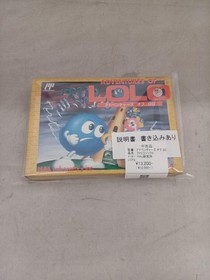 Famicom Software Model Adventures Of Lolo Hal Laboratory FJZ69