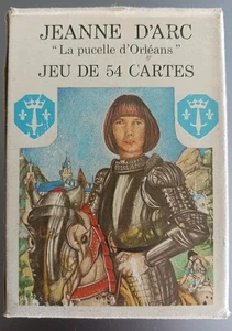 Jeanne d'Arc, Spiel mit 54 Spielkarten, Ed. Arts Et Lettres, Frankreich - Bild 1 von 9
