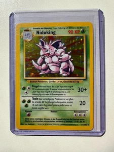 Pokemon Holo Base Set 1999 Nidoking 11/102 deutsch german - Bild 1 von 2