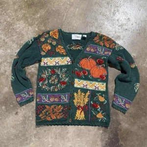 Vintage Northern Isles Hand Knitted Cardigan Sweater Women’s Size-Small - Picture 1 of 6