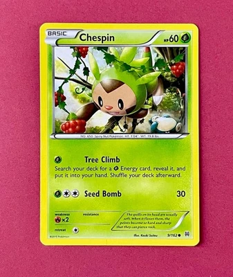 Chespin 9/162 Breakthrough Regular 🍓 - Image 1 of 4