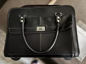 SAMSONITE BLACK MOBILE OFFICE CARRY ON LUGGAGE Travel Vacation - Picture 1 of 17