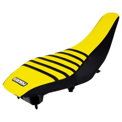 2008 - 2018 Honda TRX 400EX TRX 400 EX Seat Cover Black /Yellow/ Blk Ribs #202 - Image 1 of 4