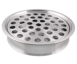 Mayur Exports Vassoio Tazza Comunione | Acciaio Inox 40 Fori - Finitura Satinata Opaca - Foto 1 di 6