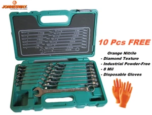 Jonnesway W84114S 14 pz Chiave combinata set multifunzione 6-19 mm + 10 pz arancione - Foto 1 di 10