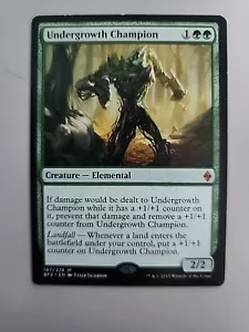 MTG Undergrowth Champion Battle for Zendikar 197/274 Regular Mythic - Foto 1 di 1