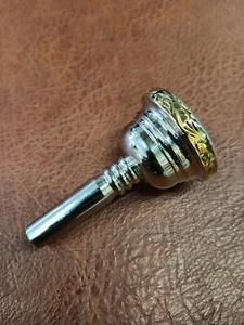Posaune graviert Mundstück Doppelschale #2 M&H doble taza de Trombon #2 - Bild 1 von 4