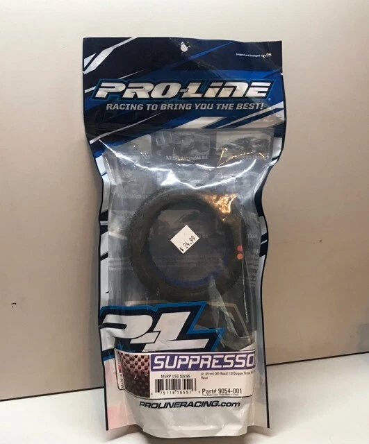 Pro-Line Suppressor X1 (Firm) Off-Road 1:8 Buggy Tires (2) - PRO9054-001 Rc losi - Image 1 of 1