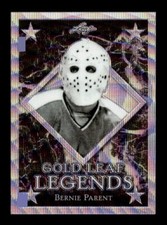 2017-18 Leaf Gold Leaf Legends Wave #GLL36 Gerry Cheevers /25 - NM-MT