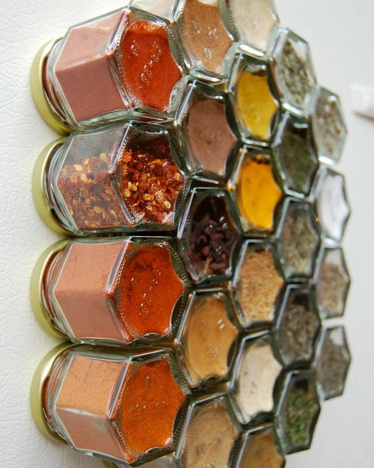 🦊 Magnetic Spice Jars, Small Empty Jars - Choose Quantity - Keep Spices  - Image 1 of 1