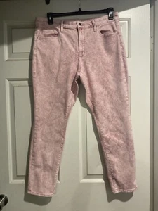 Universal Thread High Rise Skinny Jeans 14 32 R Red Stone Wash B107 - Picture 1 of 7