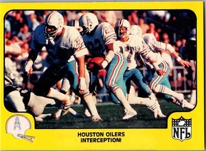 Tarjeta de fútbol americano Fleer Team Action Houston Oilers 1978 #22 - envío gratuito - Imagen 1 de 2