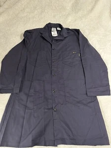Workrite FR Lab Coat Jacket XL -OR Blue Cat 2 Westex Ultra Soft 2112. 35OUT95NB - Picture 1 of 4