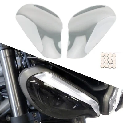 Cubierta protectora de faros transparente para Triumph Street Triple 765 RS 2020-2022 Foto 1 de 4