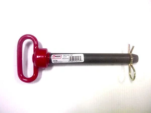 (1) 7/8" x 4" Hitch Pin Heavy Duty Double HH H78-4/00243,Red Handle- MADE IN USA - Picture 1 of 1