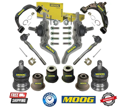 12PCS Front Ball Joint & Control Arm & Tie Rod Set Moog For 96-02 Toyota 4Runner - Image 1 of 4