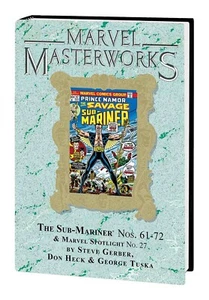 MARVEL MASTERWORKS SUB-MARINER VOL #8 COPERTINA RIGIDA fumetti variante DM #255 HC - Foto 1 di 1