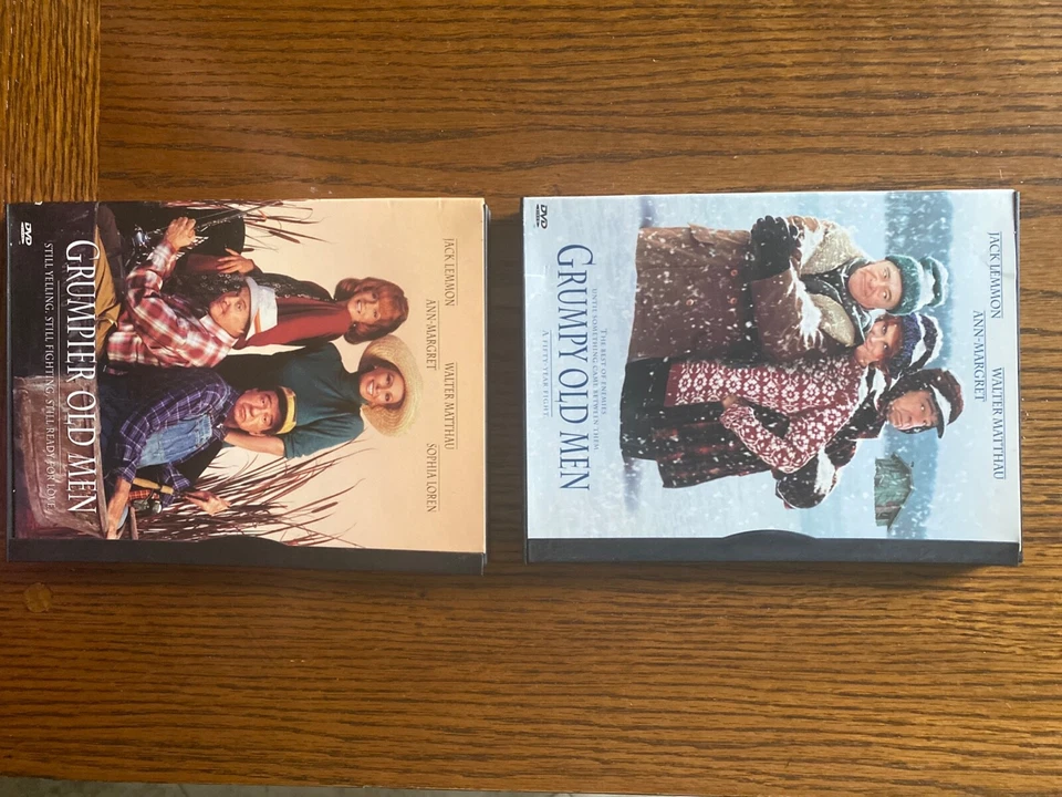 Grumpy Old Men 1993 & Grumpier Old Men 1995 on DVD Brand New, Jack Lemmon - Image 1 of 1