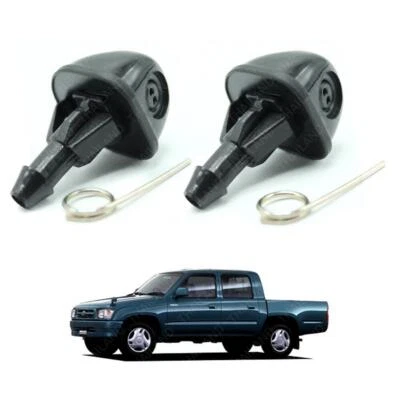 Windshield Washer Wiper Spray Jet Nozzle For Toyota Hilux LN85 MK3 1989 - 1997 Foto 1 de 3