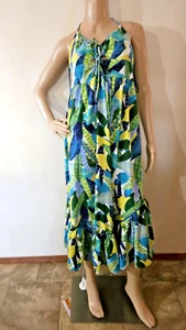 vestido mujer verano talla L multicolor largo - Imagen 1 de 2