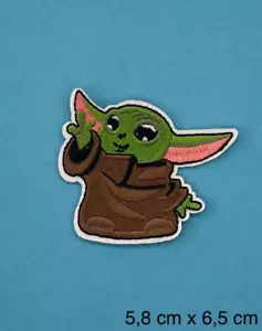 Bügelbild, Flicken, Patch für BABY YODA* MANDALORIAN* STAR WARS* JEDI* Fans - Bild 1 von 1