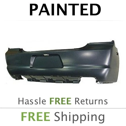 NEW 2011 2012 2013 2014 Dodge Charger w/o Snrs Rear Bumper COVER Painted Foto 1 de 1