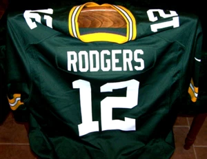 Pristine Aaron Rodgers Green Bay Packer NFL Nike XXL #12 Jersey - Picture 1 of 4