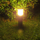 Lampe de pelouse extérieure DEL E27 ampoule paysage remplaçable support poteau lampe chemin