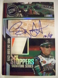 Bobby Labonte 2005 Press Pass Trackside Pit Stoppers Autographs - Picture 1 of 1