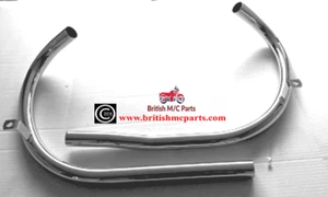 BSA A7 Exhaust Pipes Swinging Arm, 1958 on, 42-2952, 42-2955, Made In England - Picture 1 of 2