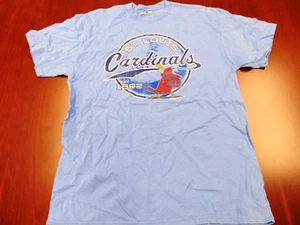 NEW VF IMAGEWEAR MLB ST. LOUIS CARDINALS LIGHT BLUE T-SHIRT SIZE L - Picture 1 of 4