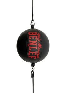 Doppelendball Fitness Trainingsball Boxen Training Target Schwarz Rot - Bild 1 von 4