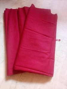 Mittelschwerer Leinenstoff Restballen Stoff-Meterware Rot - Bild 1 von 4