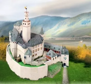 Marksburg Kartonmodell N/TT Bausatz für Modellbahn NEU - Bild 1 von 1