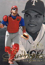1997 Flair Showcase Row 2 #57 Ivan Rodriguez Texas Rangers HOF
