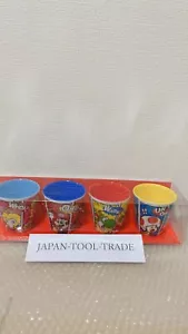 Set tazze Express USJ Universal Studio Japan Super Mario Peach Yoshi Pinocchio - Foto 1 di 3