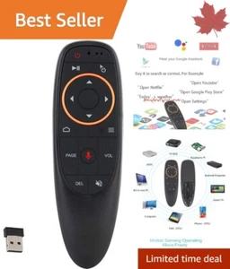 Universal Wireless Voice Remote Control - G10 Air Mouse - 2.4G Fly Mouse - Picture 1 of 11