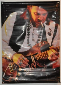 Stevie Ray Vaughn "VINYL POSTER" 38 3/4" X 27 1/4" RARE - Picture 1 of 11