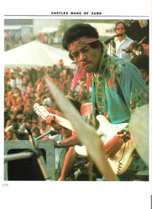 JIMI HENDRIX bandana magazine PHOTO/Poster/clipping 11x8 inches - Imagen 1 de 1